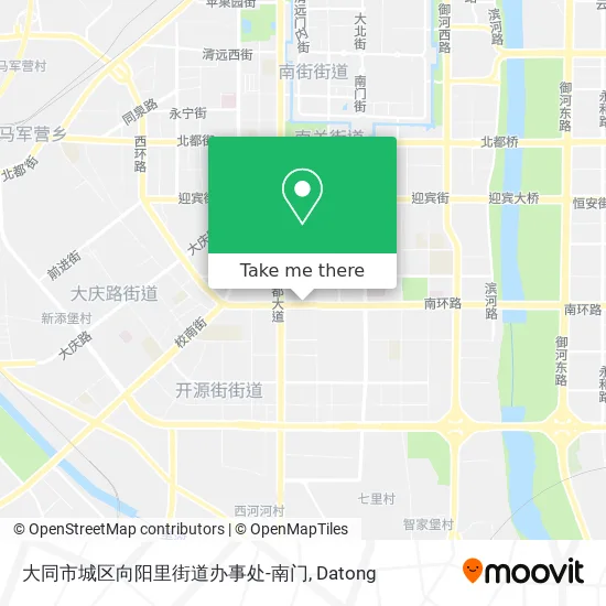 大同市城区向阳里街道办事处-南门 map