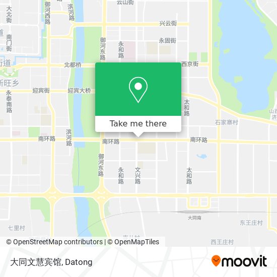 大同文慧宾馆 map