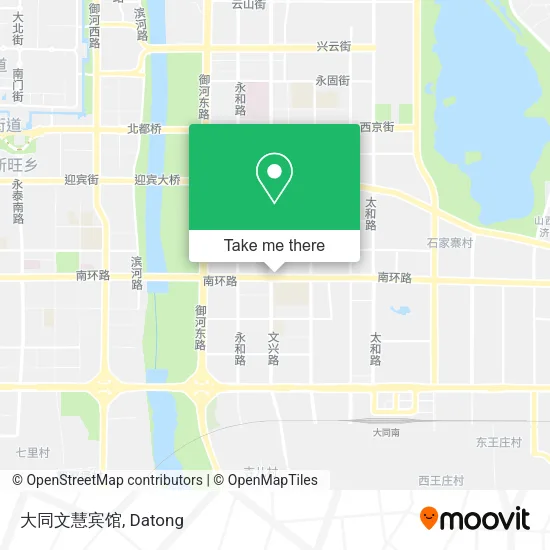 大同文慧宾馆 map