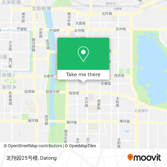 龙翔园25号楼 map