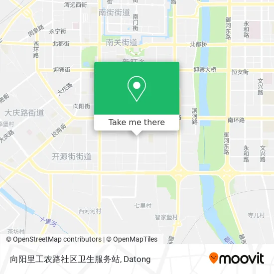 向阳里工农路社区卫生服务站 map