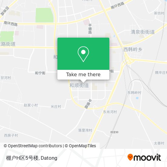 棚户H区5号楼 map