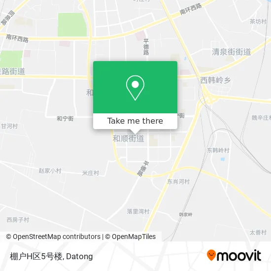 棚户H区5号楼 map