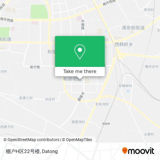 棚户H区22号楼 map