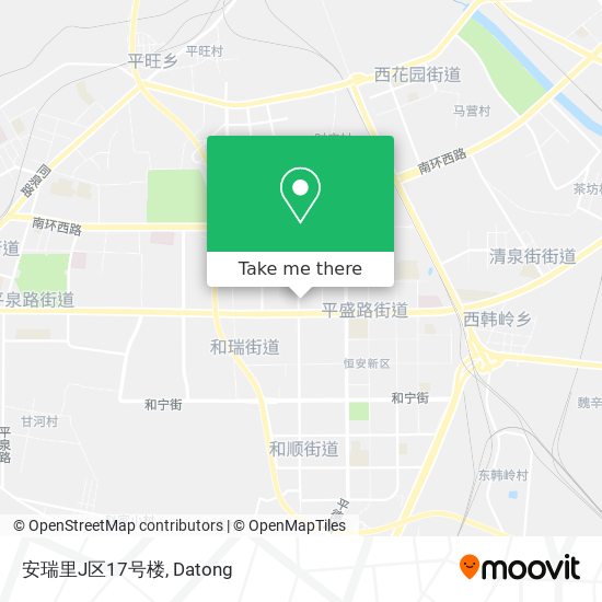 安瑞里J区17号楼 map