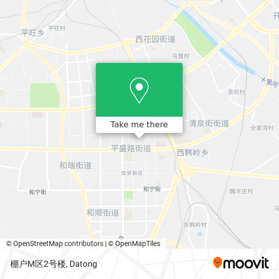 棚户M区2号楼 map
