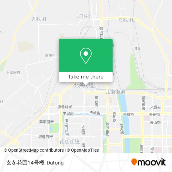 玄冬花园14号楼 map