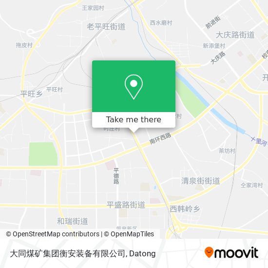 大同煤矿集团衡安装备有限公司 map