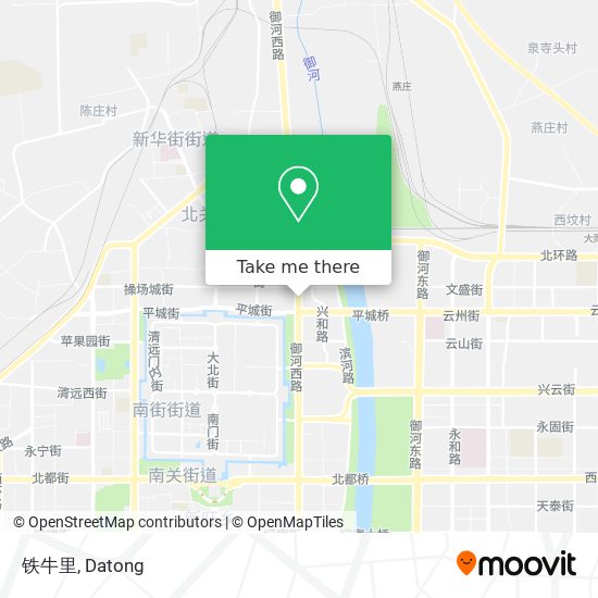 铁牛里 map