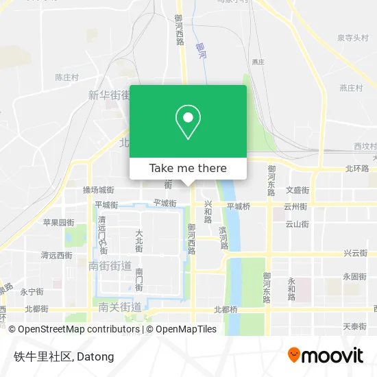 铁牛里社区 map