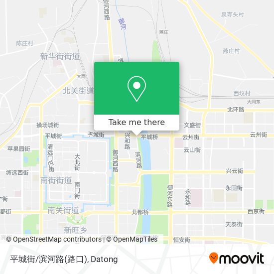 平城街/滨河路(路口) map