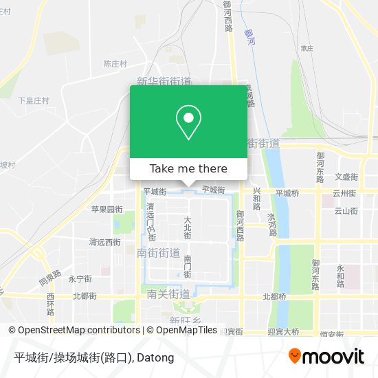 平城街/操场城街(路口) map