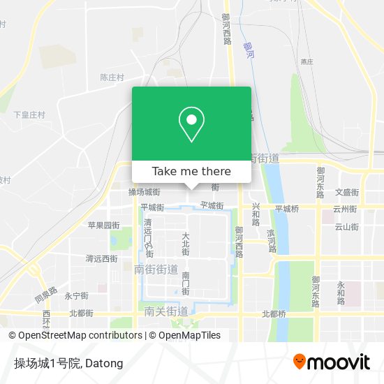 操场城1号院 map