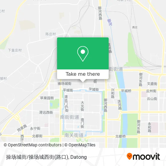 操场城街/操场城西街(路口) map