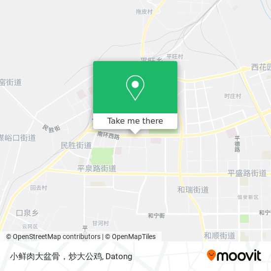 小鲜肉大盆骨，炒大公鸡 map