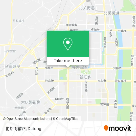 北都街辅路 map