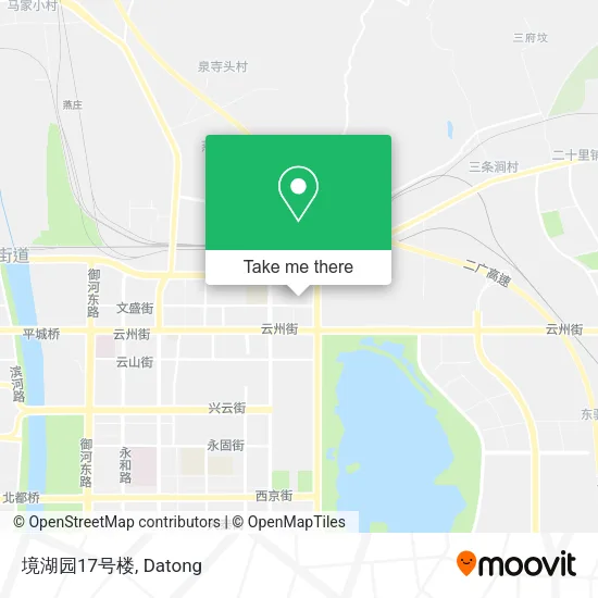 境湖园17号楼 map