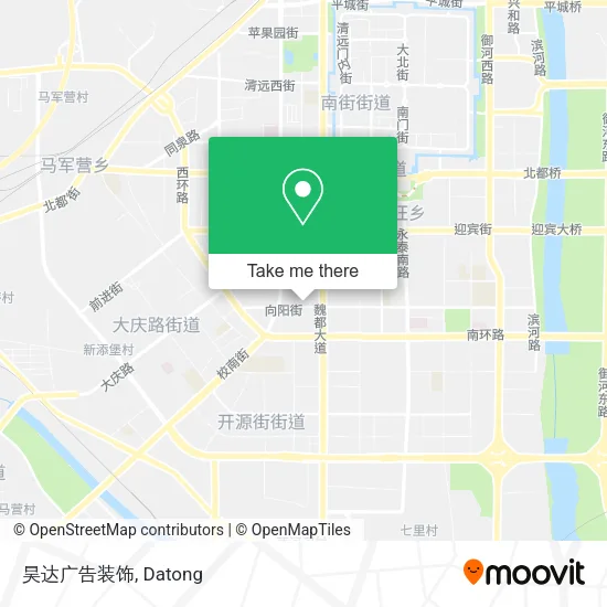 昊达广告装饰 map