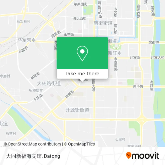 大同新福海宾馆 map