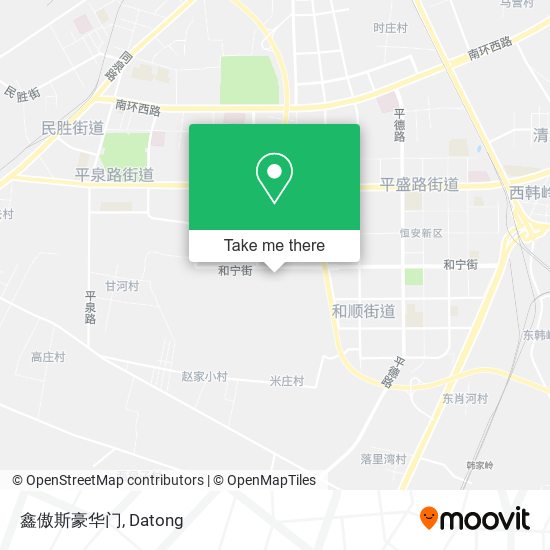 鑫傲斯豪华门 map