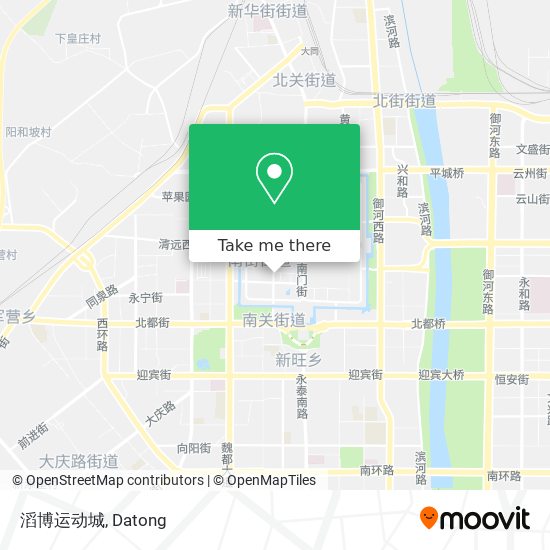 滔博运动城 map