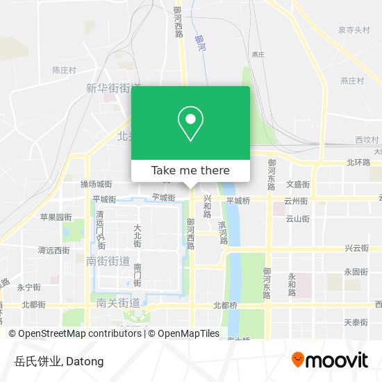 岳氏饼业 map