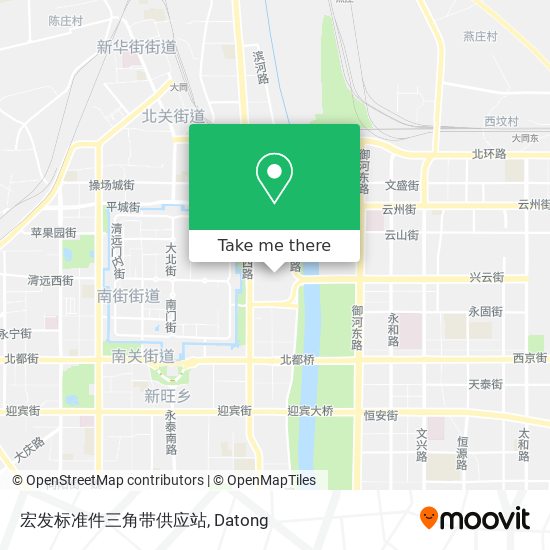 宏发标准件三角带供应站 map