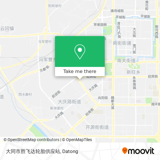 大同市胜飞达轮胎供应站 map