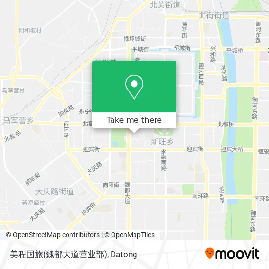 美程国旅(魏都大道营业部) map