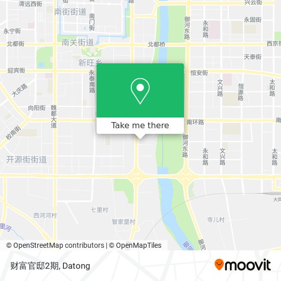 财富官邸2期 map