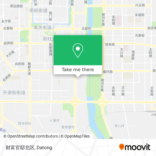 财富官邸北区 map