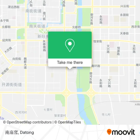 南庙窊 map