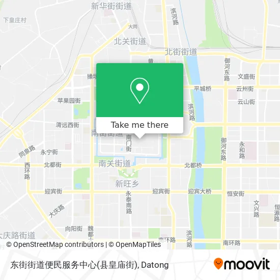 东街街道便民服务中心(县皇庙街) map