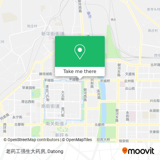 老药工强生大药房 map
