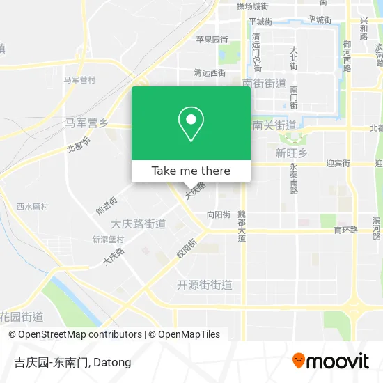 吉庆园-东南门 map