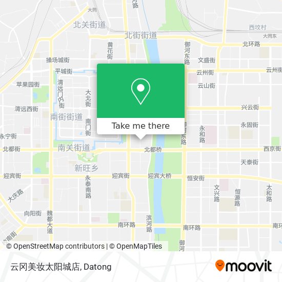 云冈美妆太阳城店 map