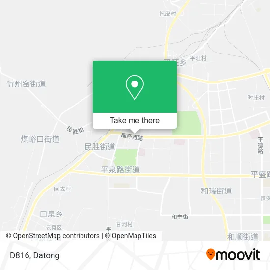 D816 map