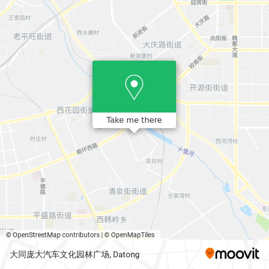 大同庞大汽车文化园林广场 map