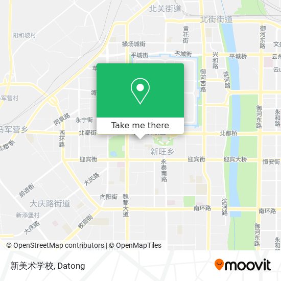 新美术学校 map