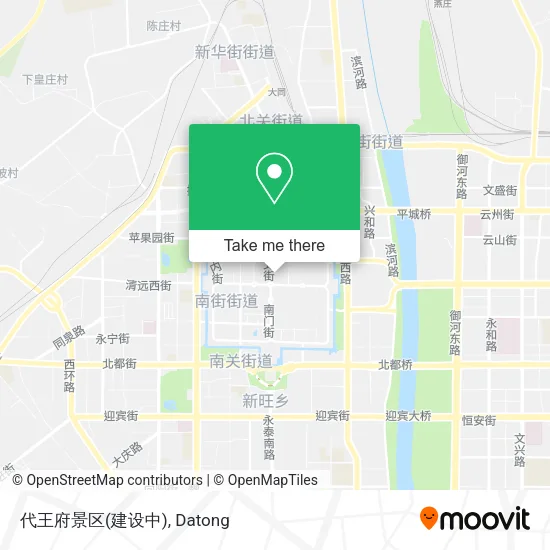 代王府景区(建设中) map