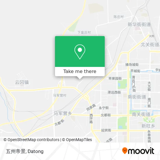 五州帝景 map