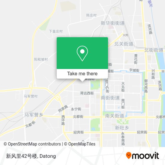 新风里42号楼 map