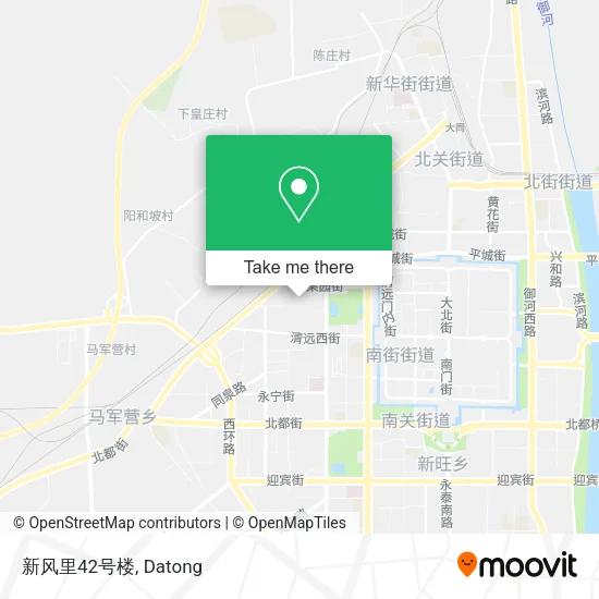 新风里42号楼 map