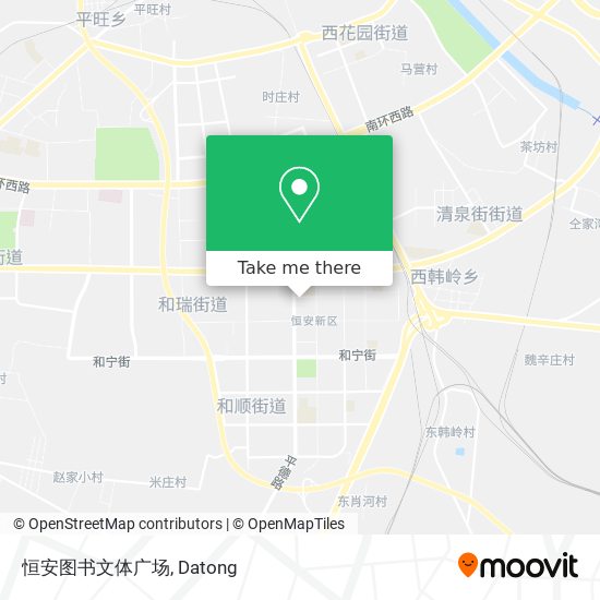 恒安图书文体广场 map