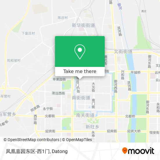 凤凰嘉园东区-西1门 map
