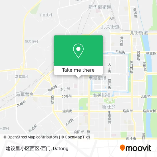 建设里小区西区-西门 map