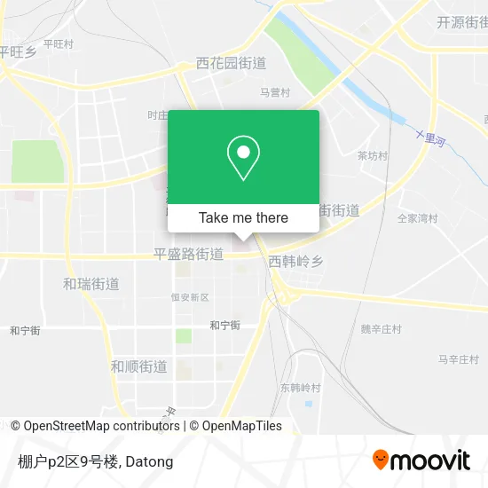 棚户p2区9号楼 map