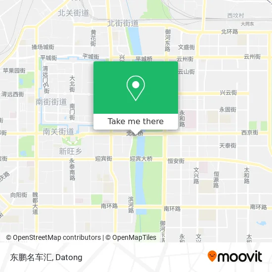 东鹏名车汇 map