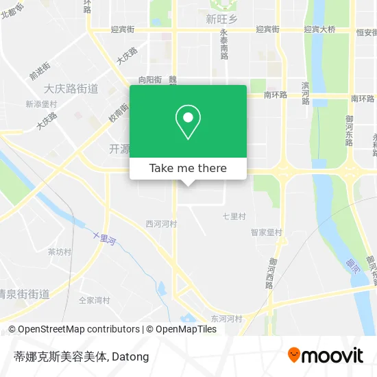 蒂娜克斯美容美体 map