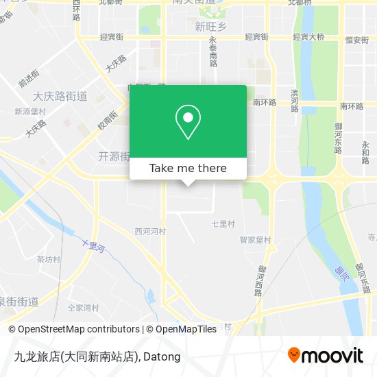 九龙旅店(大同新南站店) map